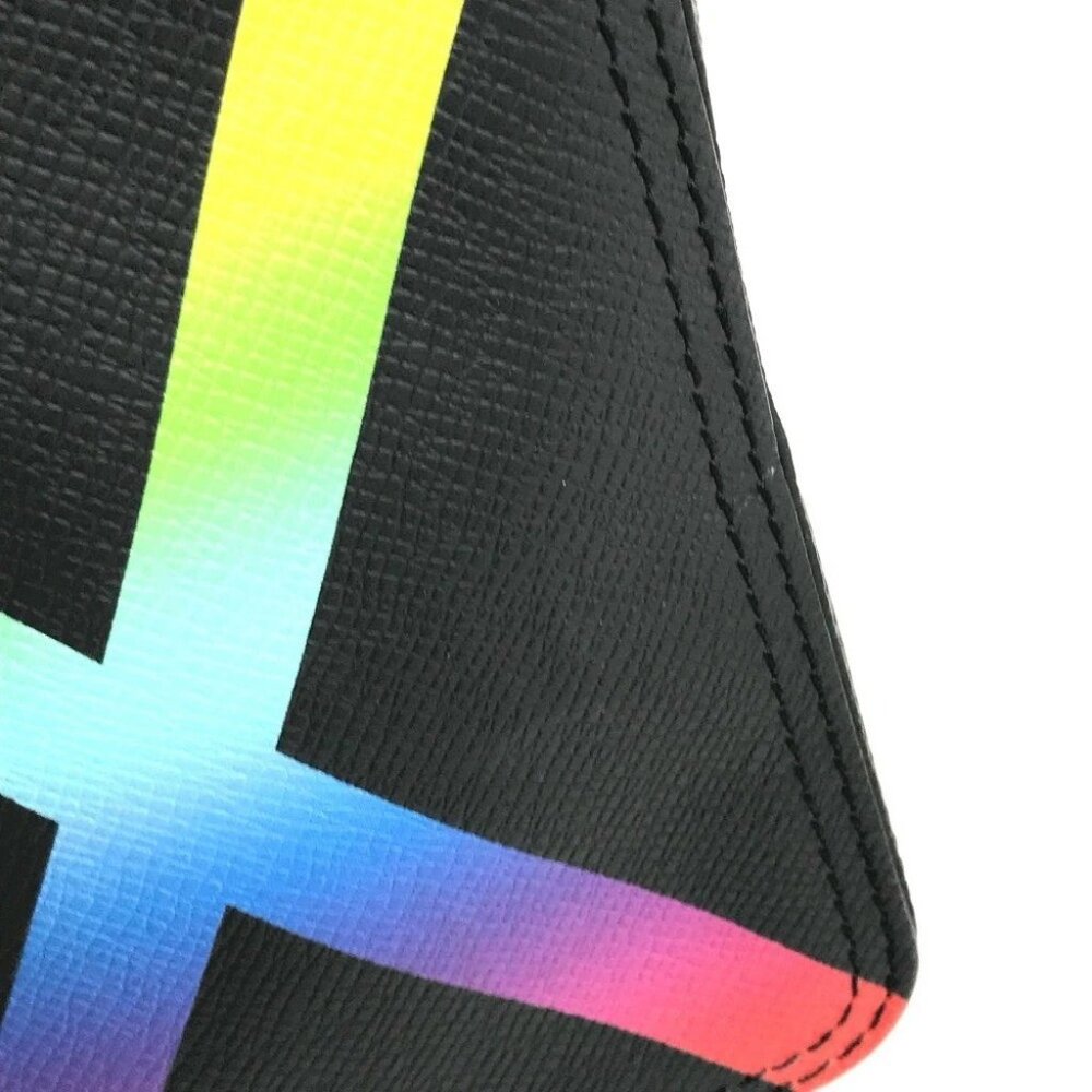 LOUIS VUITTON M30332 Taiga Rainbow Danube-Messenger Pochette Shoulder Bag - Picture 4 of 15